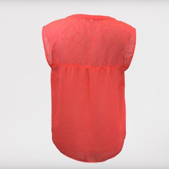 ⭐ American Eagle Sheer Sleeveless Tank Top Blouse - Picture 2 of 7